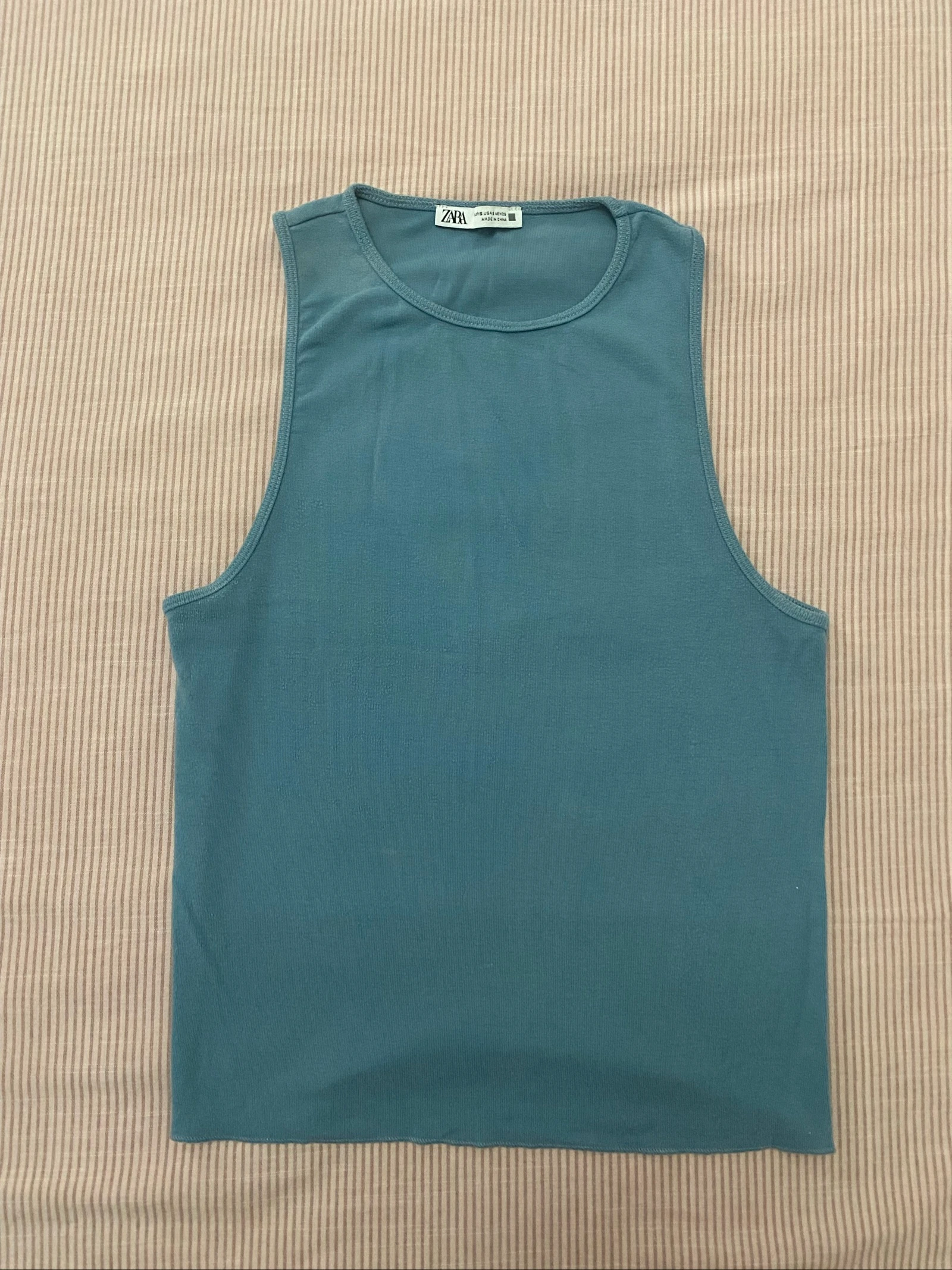 Blusa azul Zara